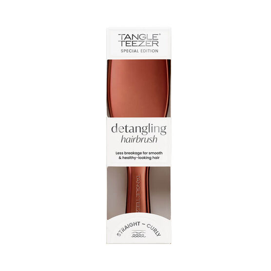 Escova de Cabelo Tangle Teezer Ultimate Detangler Chrome Chocolate Bronze